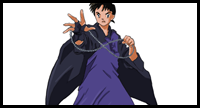 How to Draw Miroku from Inuyasha with Easy Steps