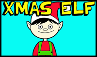 How to Draw Santa’s Christmas Elf with Step by Step Elves Drawing Tutorial 