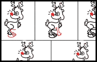 Learn to Draw Lessons : Rudolph