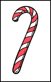 How to Draw a Candy Cane – A Step by Step Guide