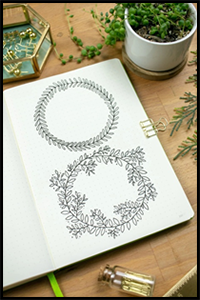 How to Draw a Wreath - Complex Patterns Made Simple