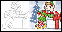 How to Draw an Elf: Drawing Step by Step