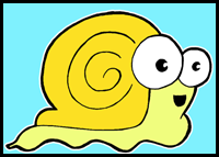 Drawing Cartoon Snails