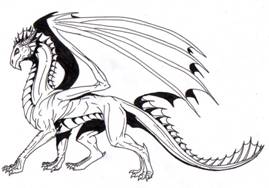 Awesome Drawings Of Dragons Easy