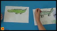 How to Draw an Alligator for Kids Step by Step