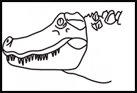 How to Draw an Alligator Head in 6 Easy Steps