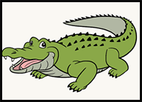How to Draw an Alligator: Featured Image