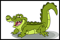 How to Draw Tick-Tock the Crocodile, Disney Villain
