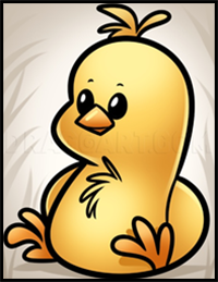 Drawing a Baby Chick