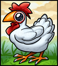How to Draw a Chicken for Beginners