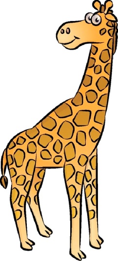 How to draw Cartoon giraffes