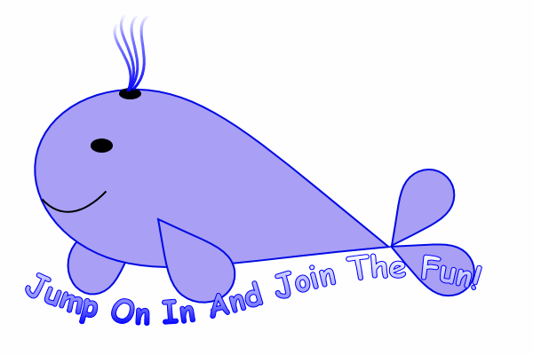 How to draw Easy whales for Kids