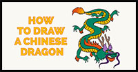 how to draw a chinese dragon