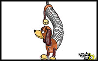 how to draw slinky dog from toy story