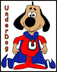 how to draw UnderDog