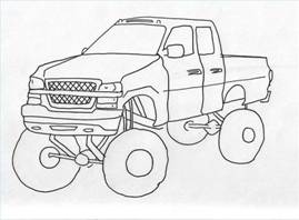 How


To Draw Jacked-Up Truck