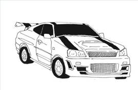 How To Draw DUB Cars