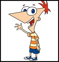 How to Draw Phineas