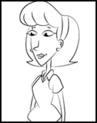 How to Draw Linda Flynn-Fletcher from Phineas and Ferb