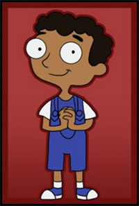 How to Draw Baljeet Patel from Phineas and Ferb