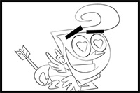 How to Draw Cupid from The Fairly OddParents
