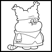 How to Draw Chowder with Easy Steps