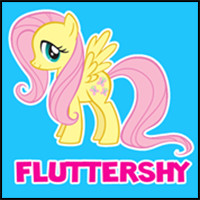 How to Draw Fluttershy from My Little Pony Friendship is Magic Drawing Tutorial