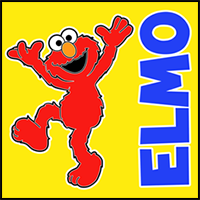 How to Draw Elmo from Sesame Street with Easy Step by Step Drawing Tutorial