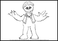 How to Draw Kami from Sesame Street