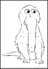 How to Draw Mr. Snuffleupagus from Sesame Street