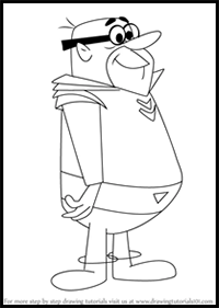 How to Draw Mr. Cogswell from The Jetsons