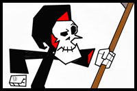 How to Draw Grim Reaper