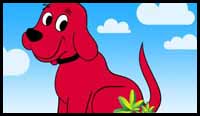 How to Draw Clifford the Big Red Dog