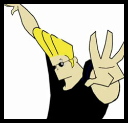 How to draw Johnny Bravo : Johnny Bravo Step by Step Drawing Lessons