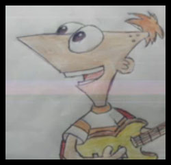 How to draw Phineas : Phineas and Ferb Step by Step Drawing Tutorials