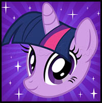 how to draw twilight sparkle from my little pony