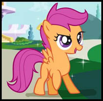 how to draw scootaloo from my little pony