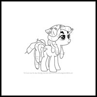 how to draw tree hugger from my little pony - friendship is magic