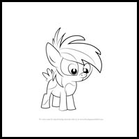 how to draw pipsqueak from my little pony - friendship is magic