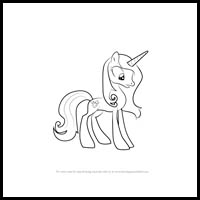 how to draw fleur dis lee from my little pony - friendship is magic