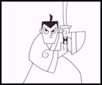 How to Draw Samurai Jack | Drawing Lesson - YouTube