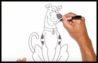 How to Draw Scooby Doo | Drawing Lesson - YouTube