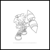 How to Draw Rosy the Rascal from Sonic the Hedgehog