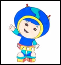 How to Draw & Color Team Umizoomi Geo