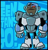 How to Draw Cyborg, Teen Titans Go