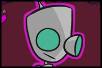 How to Draw Robot Gir