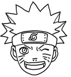 How To Draw Manga Character Naruto