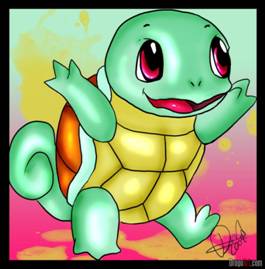 How To Draw Manga Character Squirtle