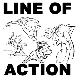 How to Draw Cartoons in Action for Comics and Animation with Line of Action