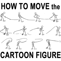 How to Animate and Move the Cartoon Figure with Cartooning & Animating Techniques